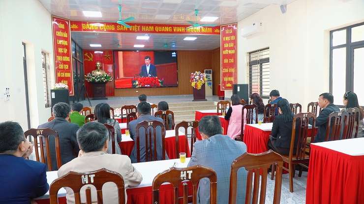 TP HÀ NỘI GIAO BAN VỚI CƠ SỞ ĐÁNH GIÁ KẾT QUẢ THỰC HIỆN NHIỆM VỤ THÁNG 01/2026- Ảnh 3.