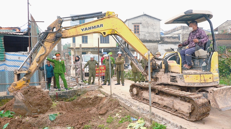 HOÀN THÀNH CÔNG TÁC GIẢI PHÓNG MẶT BẰNG THU HỒI ĐẤT PHỤC VỤ DỰ ÁN KHU ĐẤU GIÁ RAU XANH VƯỜN KẸ XÃ HOÀ XÁ- Ảnh 2.