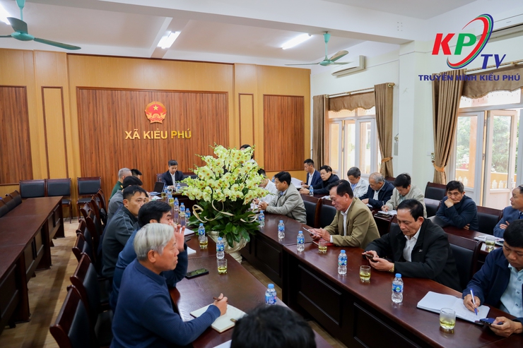 UBND xã Kiều Phú tổ chức hội nghị đánh giá kết quả công tác tháng 01, triển khai nhiệm vụ tháng 02 năm 2026- Ảnh 1.