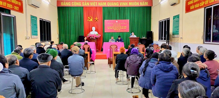 Dân bàn, dân làm – sức mạnh đồng thuận trong xây dựng đời sống văn hóa ở khu dân cư Đại Lan- Ảnh 1.