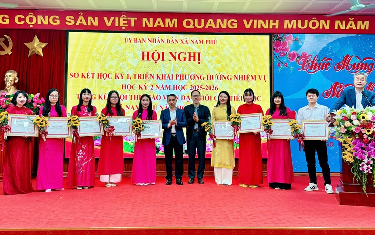 Giáo dục Nam Phù: Vững nền nếp, đổi mới tư duy, nâng cao chất lượng- Ảnh 9.