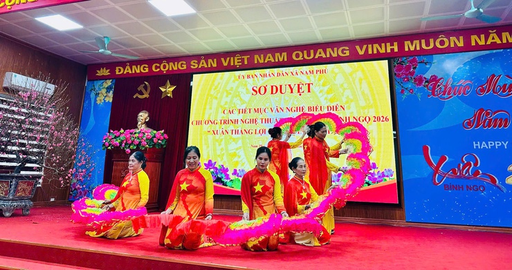 Nam Phù sơ duyệt chương trình nghệ thuật “Xuân thắng lợi – niềm tin và khát vọng”- Ảnh 5.