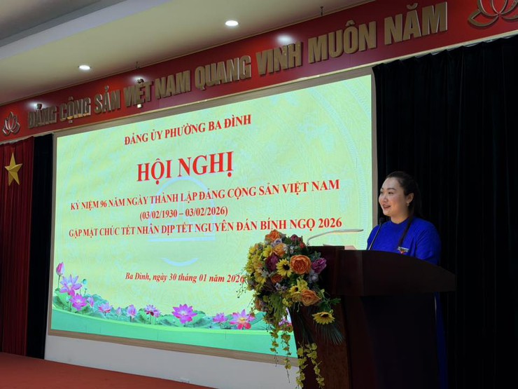 PHƯỜNG BA ĐÌNH TỔ CHỨC HỘI NGHỊ KỶ NIỆM 96 NĂM NGÀY THÀNH LẬP ĐẢNG CỘNG SẢN VIỆT NAM- Ảnh 5.