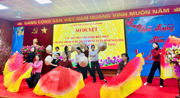 Nam Phù sơ duyệt chương trình nghệ thuật “Xuân thắng lợi – niềm tin và khát vọng”- Ảnh 4.