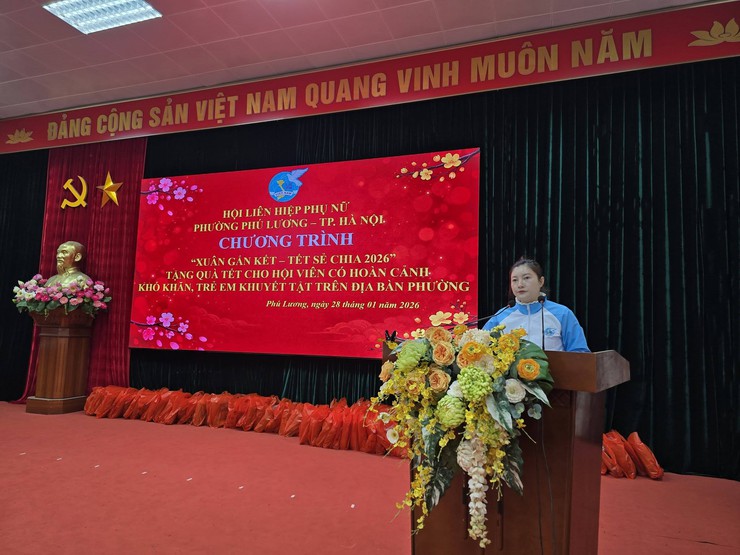 Hội LHPN phường Phú Lương tổ chức chương trình “Xuân gắn kết – Tết sẻ chia” Bính Ngọ 2026- Ảnh 1.