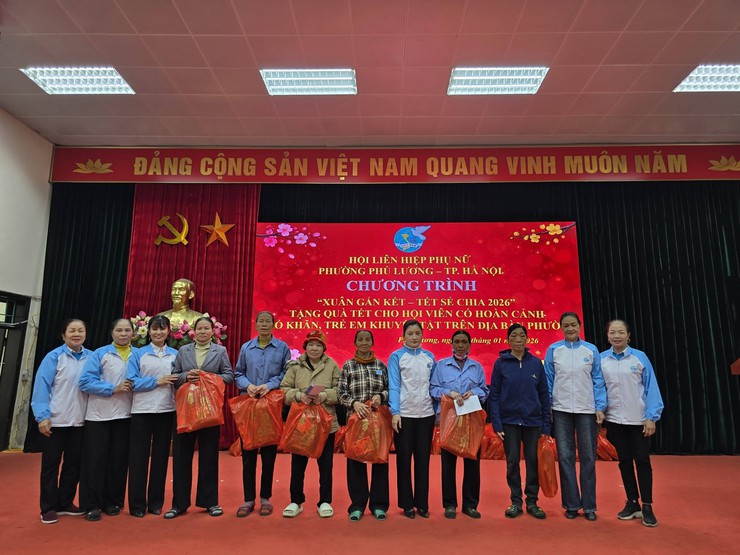 Hội LHPN phường Phú Lương tổ chức chương trình “Xuân gắn kết – Tết sẻ chia” Bính Ngọ 2026- Ảnh 2.