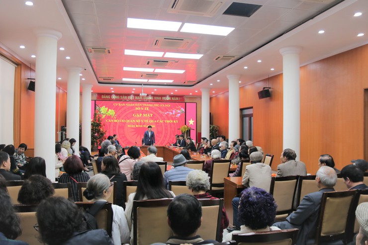 Gặp mặt cán bộ Sở Y tế qua các thời kỳ nhân dịp Tết Nguyên đán Bính Ngọ 2026- Ảnh 2.