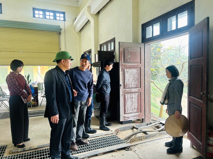 Lãnh đạo UBND xã Phúc Lộc tổ chức kiểm tra công tác lấy nước phục vụ sản xuất nông nghiệp vụ Xuân 2026- Ảnh 5.