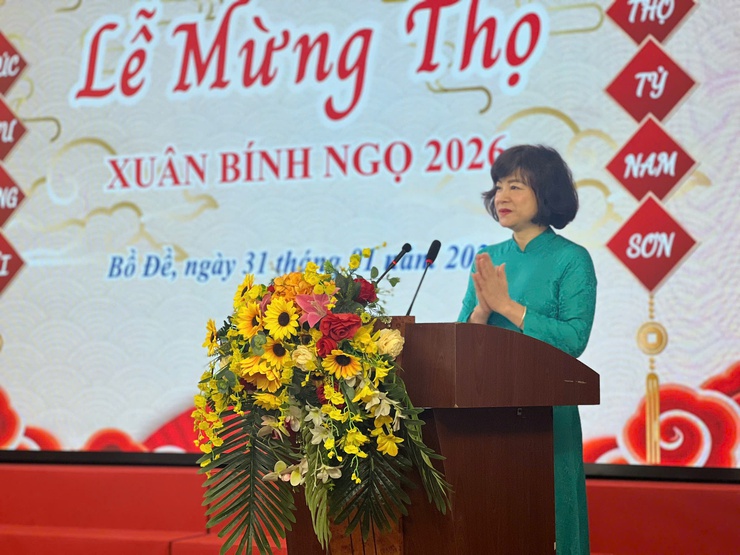 Phường Bồ Đề long trọng tổ chức “Lễ Mừng thọ Người cao tuổi nhân dịp xuân Bính Ngọ năm 2026”- Ảnh 4.