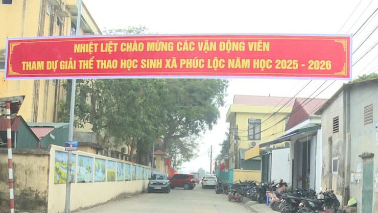 Gần 300 học sinh sôi nổi tham gia Giải thể thao học sinh xã Phúc Lộc năm học 2025–2026- Ảnh 1.
