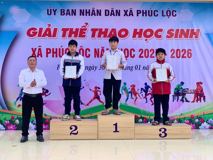 Gần 300 học sinh sôi nổi tham gia Giải thể thao học sinh xã Phúc Lộc năm học 2025–2026- Ảnh 15.