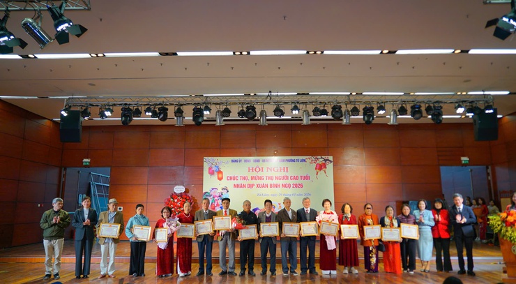 Phường Từ Liêm tổ chức Hội nghị chúc thọ, mừng thọ người cao tuổi năm 2026 tại khu vực phường Mễ Trì (cũ)- Ảnh 5.