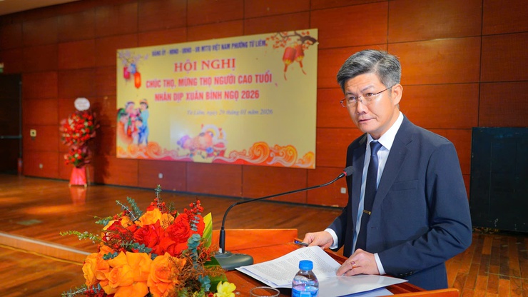 Phường Từ Liêm tổ chức Hội nghị chúc thọ, mừng thọ người cao tuổi năm 2026 tại khu vực phường Mễ Trì (cũ)- Ảnh 7.