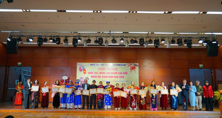 Phường Từ Liêm tổ chức Hội nghị chúc thọ, mừng thọ người cao tuổi năm 2026 tại khu vực phường Mễ Trì (cũ)- Ảnh 8.