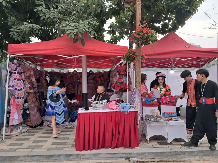 "Tết Mông xuống phố 2026": Rực rỡ sắc màu vùng cao tại Không gian Văn hoá sáng tạo Tây Hồ- Ảnh 4.