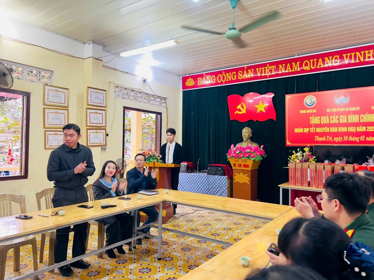 CHƯƠNG TRÌNH TẶNG QUÀ TẾT  - XUÂN ĐOÀN KẾT - TẾT NGHĨA TÌNH- Ảnh 2.