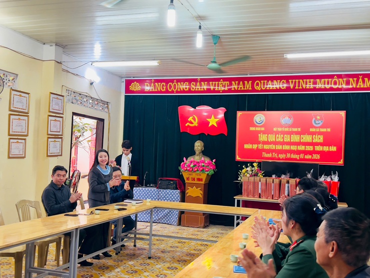 CHƯƠNG TRÌNH TẶNG QUÀ TẾT  - XUÂN ĐOÀN KẾT - TẾT NGHĨA TÌNH- Ảnh 3.