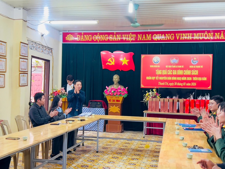 CHƯƠNG TRÌNH TẶNG QUÀ TẾT  - XUÂN ĐOÀN KẾT - TẾT NGHĨA TÌNH- Ảnh 5.