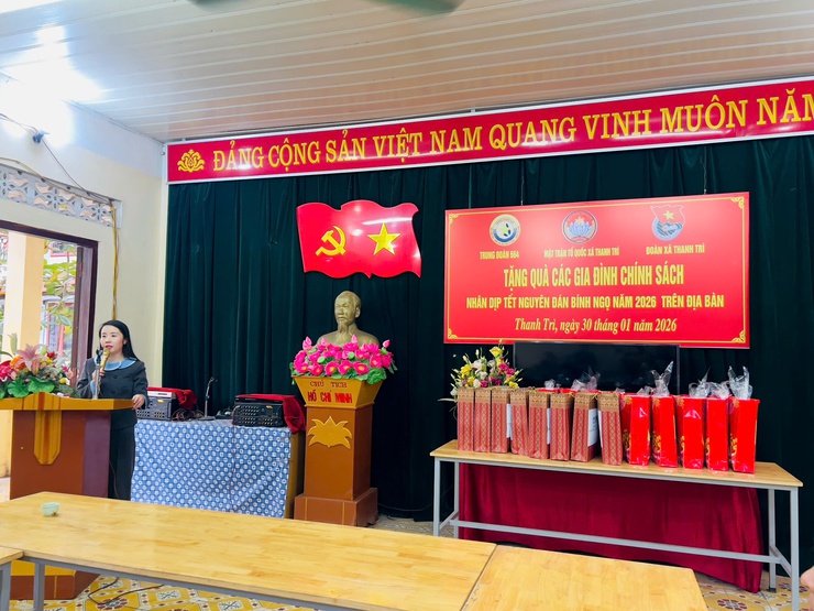 CHƯƠNG TRÌNH TẶNG QUÀ TẾT  - XUÂN ĐOÀN KẾT - TẾT NGHĨA TÌNH- Ảnh 6.