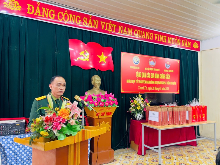 CHƯƠNG TRÌNH TẶNG QUÀ TẾT  - XUÂN ĐOÀN KẾT - TẾT NGHĨA TÌNH- Ảnh 7.