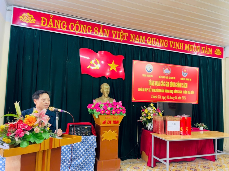 CHƯƠNG TRÌNH TẶNG QUÀ TẾT  - XUÂN ĐOÀN KẾT - TẾT NGHĨA TÌNH- Ảnh 9.