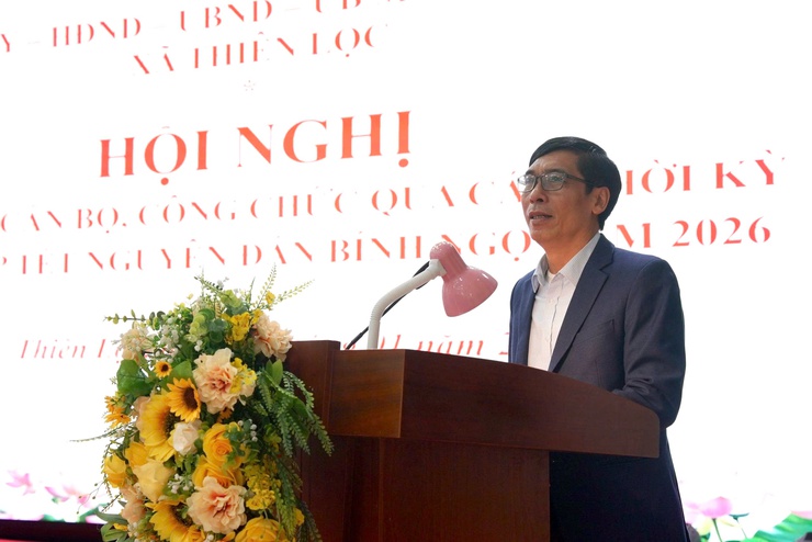 XÃ THIÊN LỘC GẶP MẶT CÁN BỘ, CÔNG CHỨC QUA CÁC THỜI KỲ NHÂN DỊP TẾT NGUYÊN ĐÁN BÍNH NGỌ NĂM 2026- Ảnh 13.