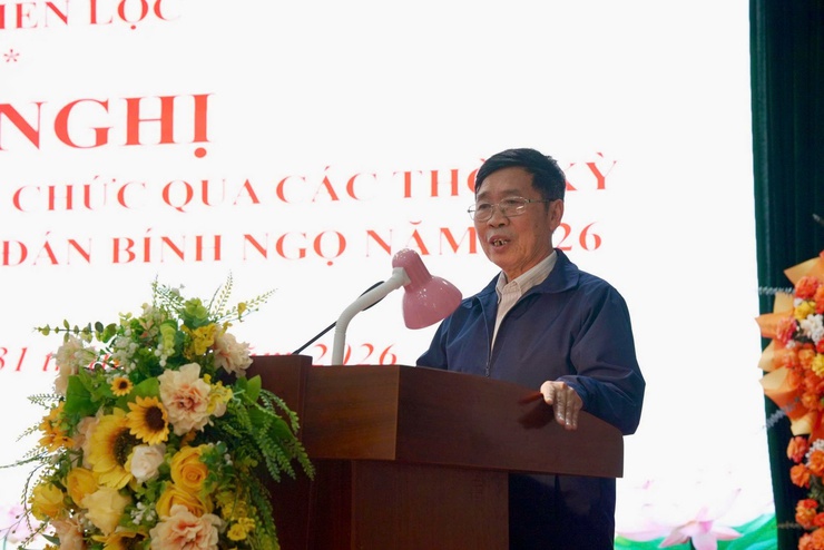 XÃ THIÊN LỘC GẶP MẶT CÁN BỘ, CÔNG CHỨC QUA CÁC THỜI KỲ NHÂN DỊP TẾT NGUYÊN ĐÁN BÍNH NGỌ NĂM 2026- Ảnh 15.