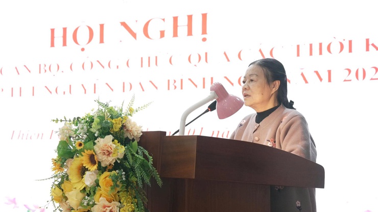 XÃ THIÊN LỘC GẶP MẶT CÁN BỘ, CÔNG CHỨC QUA CÁC THỜI KỲ NHÂN DỊP TẾT NGUYÊN ĐÁN BÍNH NGỌ NĂM 2026- Ảnh 12.