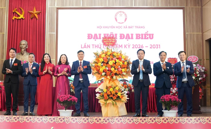 Đại hội đại biểu Hội khuyến học xã Bát Tràng lần thứ I, nhiệm kỳ 2026–2031- Ảnh 1.