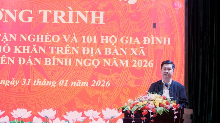 DÂN HÒA: 192 HỘ CẬN NGHÈO, HỘ HỘI VIÊN CÓ HOÀN CẢNH KHÓ KHĂN ĐƯỢC TẶNG QUÀ TRONG CHƯƠNG TRÌNH “TẾT ẤM ÁP – XUÂN SẺ CHIA” XUÂN BÍNH NGỌ 2026- Ảnh 3.
