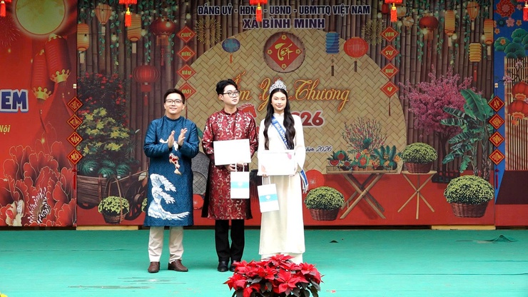 Trường THCS Cao Viên: Ấm áp "Tết yêu thương", lan tỏa giá trị văn hóa truyền thống- Ảnh 6.