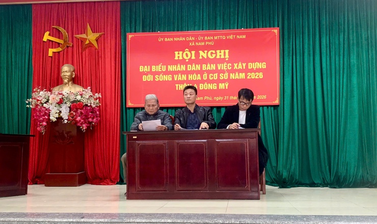 Thôn 4 Đông Mỹ phát huy dân chủ từ cơ sở, xây dựng đời sống văn hóa bền vững trong khu dân cư- Ảnh 1.