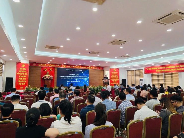 UBND phường Phúc Lợi: Hội nghị Đối thoại giải quyết về thủ tục hành chính với các tổ chức, cá nhân trên địa bàn- Ảnh 1.