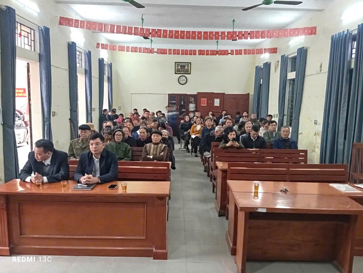 CHI BỘ THÔN THỤY KHUÊ TỔNG KẾT CÔNG TÁC NĂM 2025, TRIỂN KHAI NHIỆM VỤ NĂM 2026- Ảnh 3.