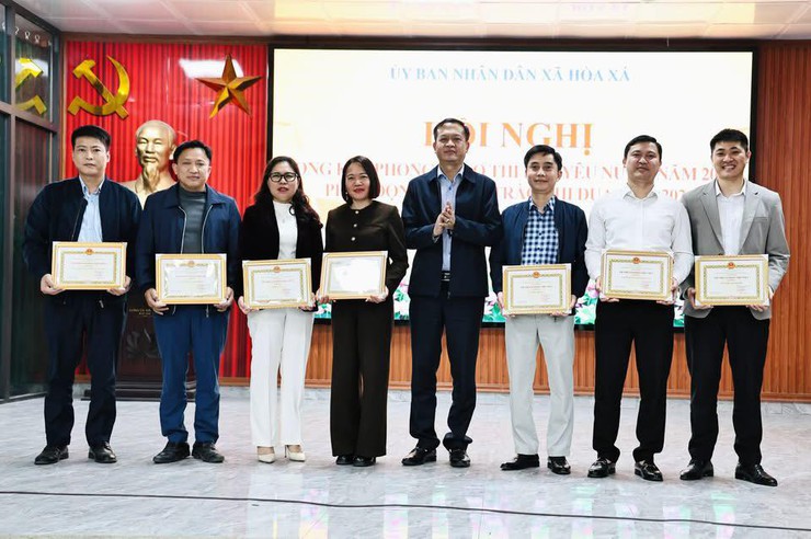 Trạm Y tế xã Hòa Xá hoàn thành xuất sắc nhiệm vụ năm 2025- Ảnh 2.