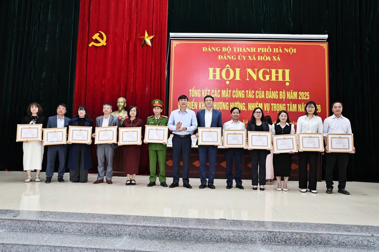 Trạm Y tế xã Hòa Xá hoàn thành xuất sắc nhiệm vụ năm 2025- Ảnh 1.