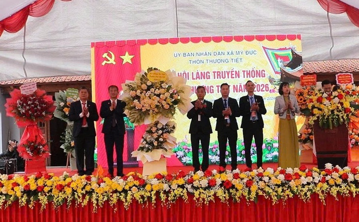 Lễ hội truyền thống và công trình Đền làng Thượng Tiết, biểu tượng của tinh thần yêu nước và sức mạnh đại đoàn kết toàn dân.- Ảnh 14.