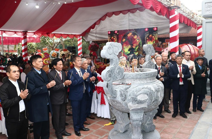 Lễ hội truyền thống và công trình Đền làng Thượng Tiết, biểu tượng của tinh thần yêu nước và sức mạnh đại đoàn kết toàn dân.- Ảnh 16.