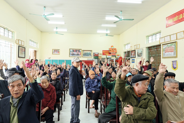 Thôn 1, 100% đại diện cử tri thống nhất giới thiệu ông Trịnh Viết Sơn ứng cử đại biểu HĐND xã nhiệm kỳ 2026-2031- Ảnh 5.