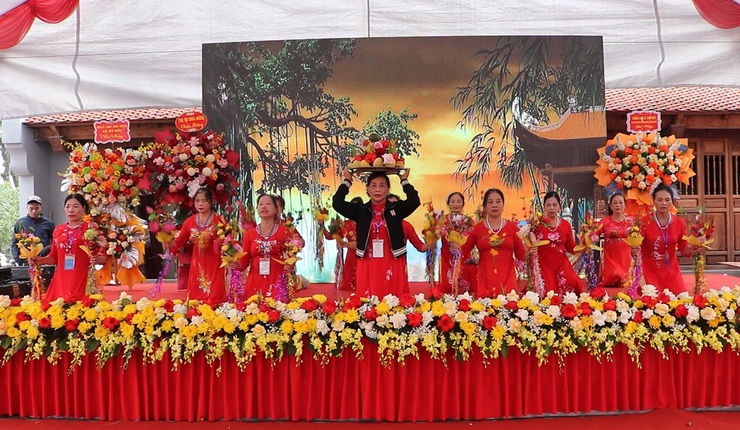 Lễ hội truyền thống và công trình Đền làng Thượng Tiết, biểu tượng của tinh thần yêu nước và sức mạnh đại đoàn kết toàn dân.- Ảnh 10.