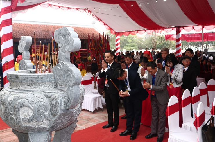 Lễ hội truyền thống và công trình Đền làng Thượng Tiết, biểu tượng của tinh thần yêu nước và sức mạnh đại đoàn kết toàn dân.- Ảnh 11.