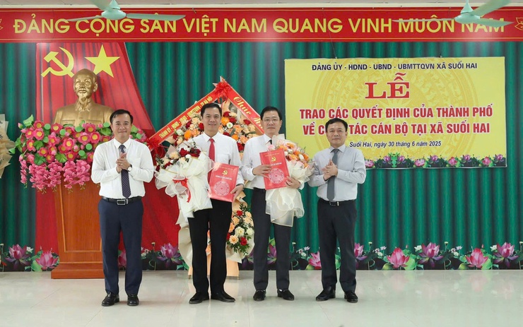 Xã Suối Hai: Bước chuyển mình mạnh mẽ trong giai đoạn mới - Vững quản trị, bền hạ tầng, lan tỏa cộng đồng- Ảnh 2.