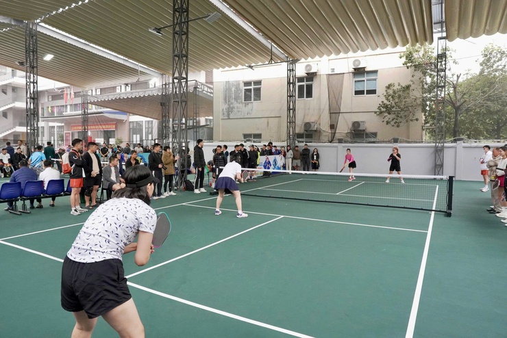 UBND XÃ THIÊN LỘC TỔ CHỨC GIẢI PICKLEBALL CHÀO XUÂN MỚI 2026- Ảnh 6.