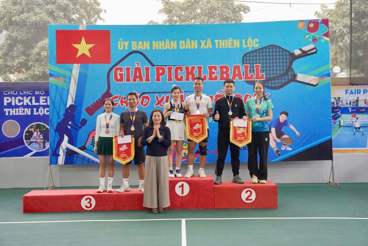 UBND XÃ THIÊN LỘC TỔ CHỨC GIẢI PICKLEBALL CHÀO XUÂN MỚI 2026- Ảnh 12.