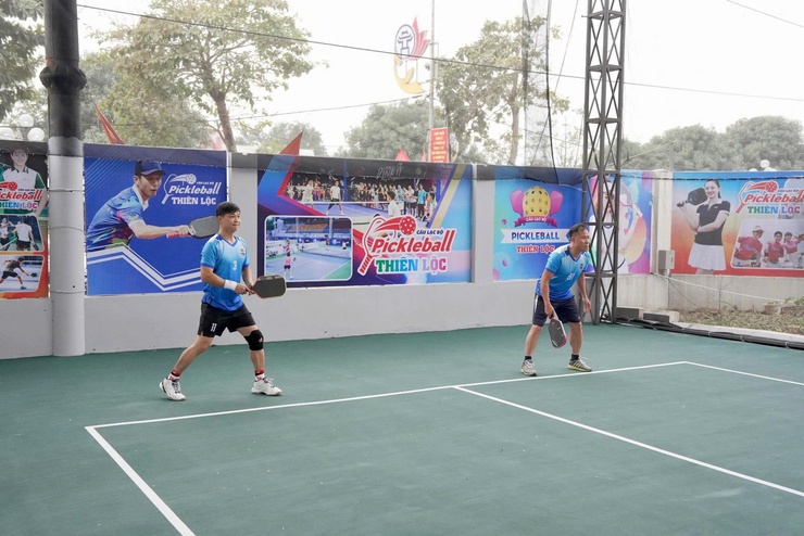 UBND XÃ THIÊN LỘC TỔ CHỨC GIẢI PICKLEBALL CHÀO XUÂN MỚI 2026- Ảnh 7.