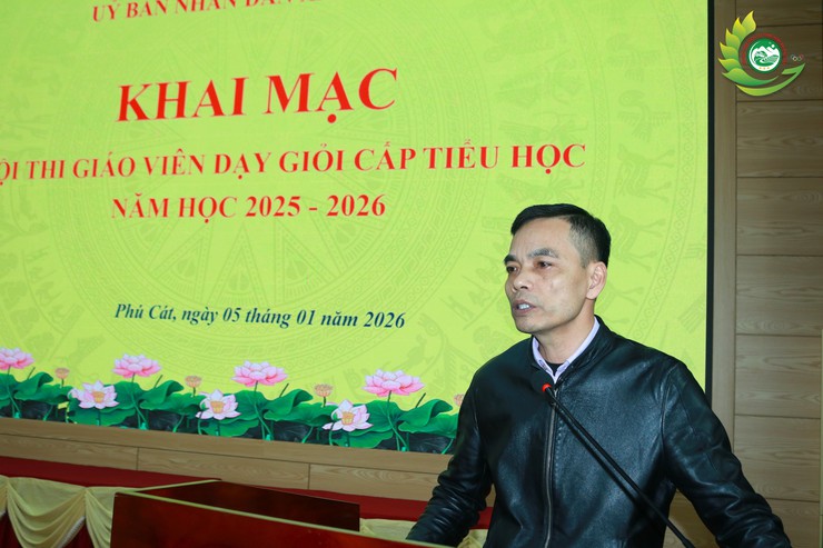 UBND xã Phú Cát khai mạc Hội thi Giáo viên dạy giỏi cấp Tiểu học năm học 2025 – 2026- Ảnh 3.