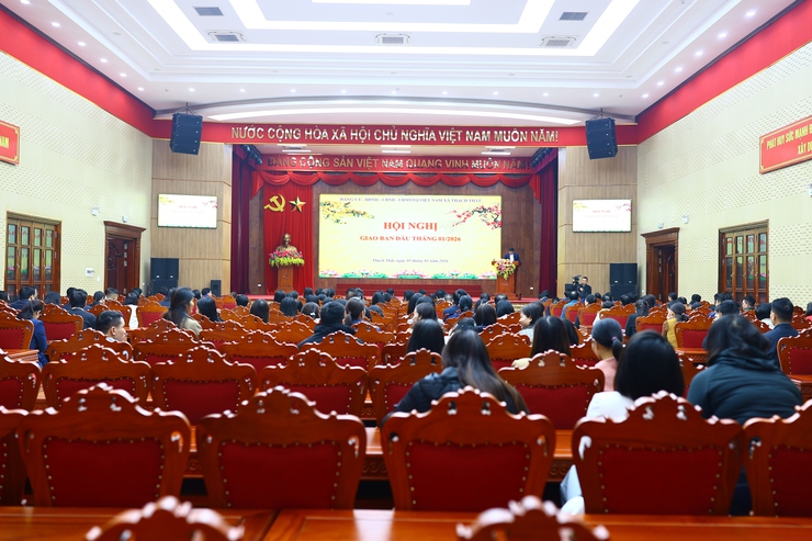 XÃ THẠCH THẤT TỔ CHỨC NGHI LỄ CHÀO CỜ VÀ TRIỂN KHAI NHIỆM VỤ TRỌNG TÂM THÁNG 01/2026- Ảnh 5.