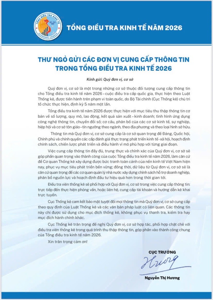 XÃ BÌNH MINH TRIỂN KHAI TỔNG ĐIỀU TRA KINH TẾ NĂM 2026- Ảnh 1.