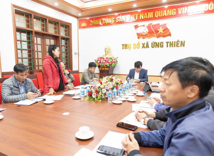 XÃ ỨNG THIÊN TỔ CHỨC HỘI NGHỊ CHỐT QUÂN SỐ GỌI CÔNG DÂN NHẬP NGŨ NĂM 2026- Ảnh 4.