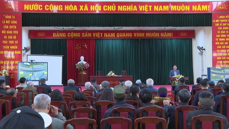 CHI BỘ THÔN HẢI BỐI TỔ CHỨC SINH HOẠT CHI BỘ CHUYÊN ĐỀ GIẢI PHÓNG MẶT BẰNG CÁC DỰ ÁN TRÊN ĐỊA BÀN XÃ VĨNH THANH- Ảnh 2.